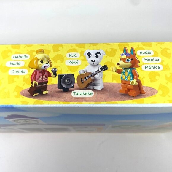 Lego 77052 Animal Crossing K.K.'s Concert at the Plaza 550 Pcs Video Game - Picture 5 of 8